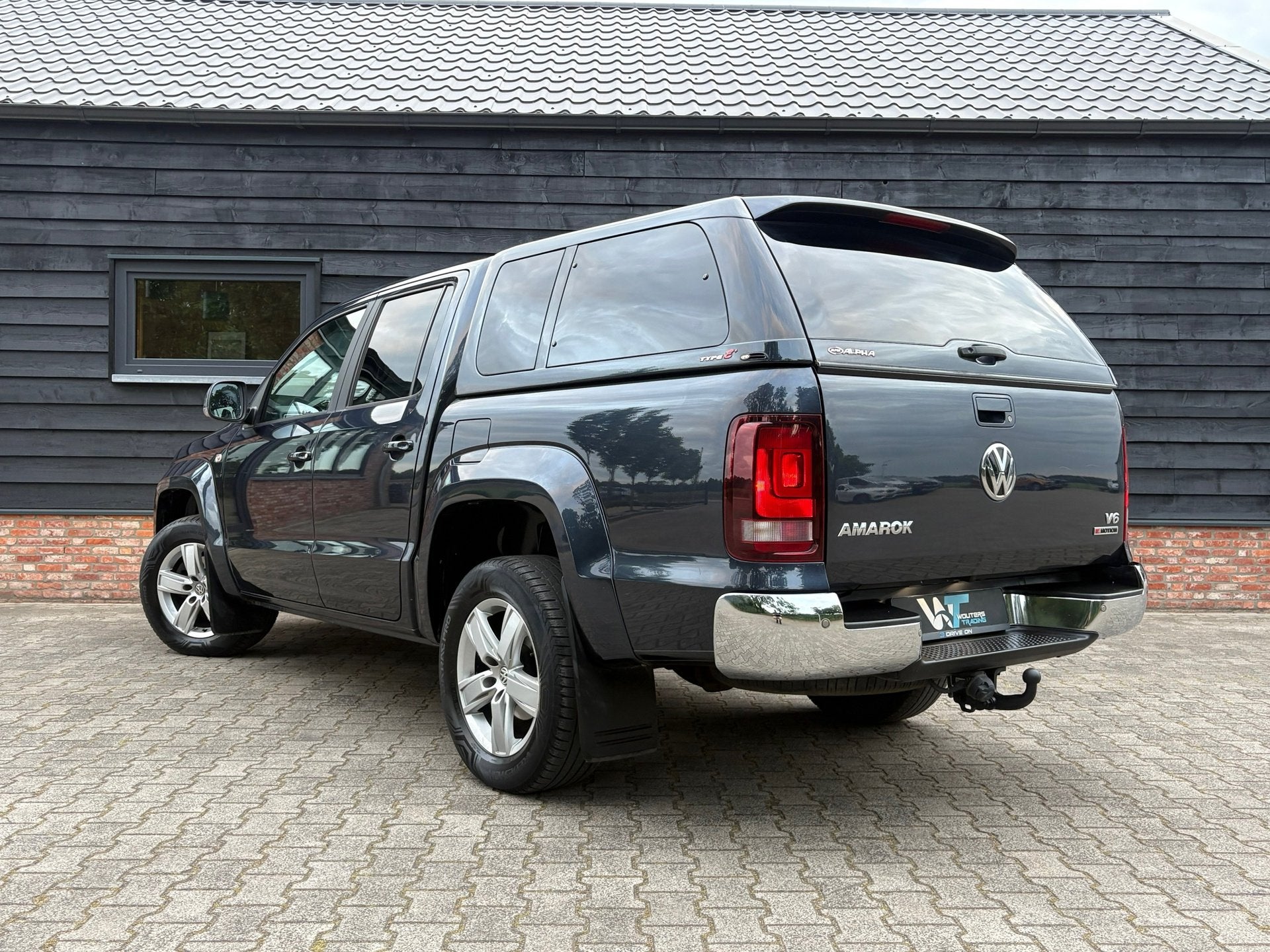 Volkswagen Amarok 3.0 TDI 4Motion - 5 persoons - Hardtop, Automaat, Gebruikt, Zwart, Blauw
