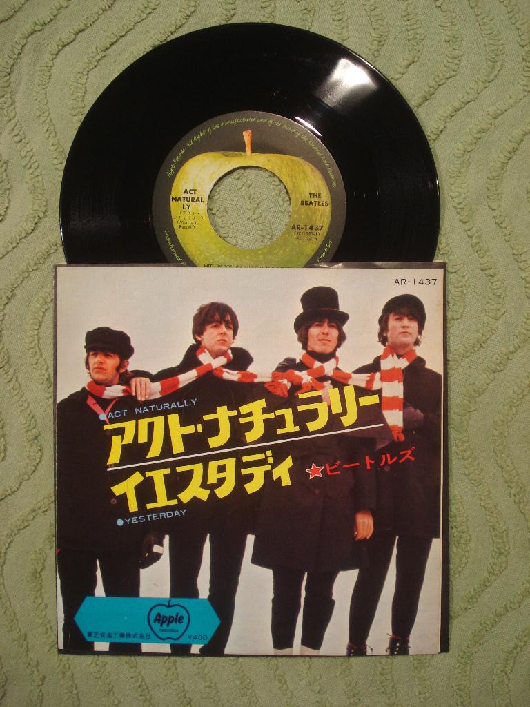 The Beatles 7" Vinyl Single: ‘Yesterday’ (Japan) ¥400, Cd's en Dvd's, Vinyl Singles, 7 inch, Single, Ophalen of Verzenden, Zo goed als nieuw