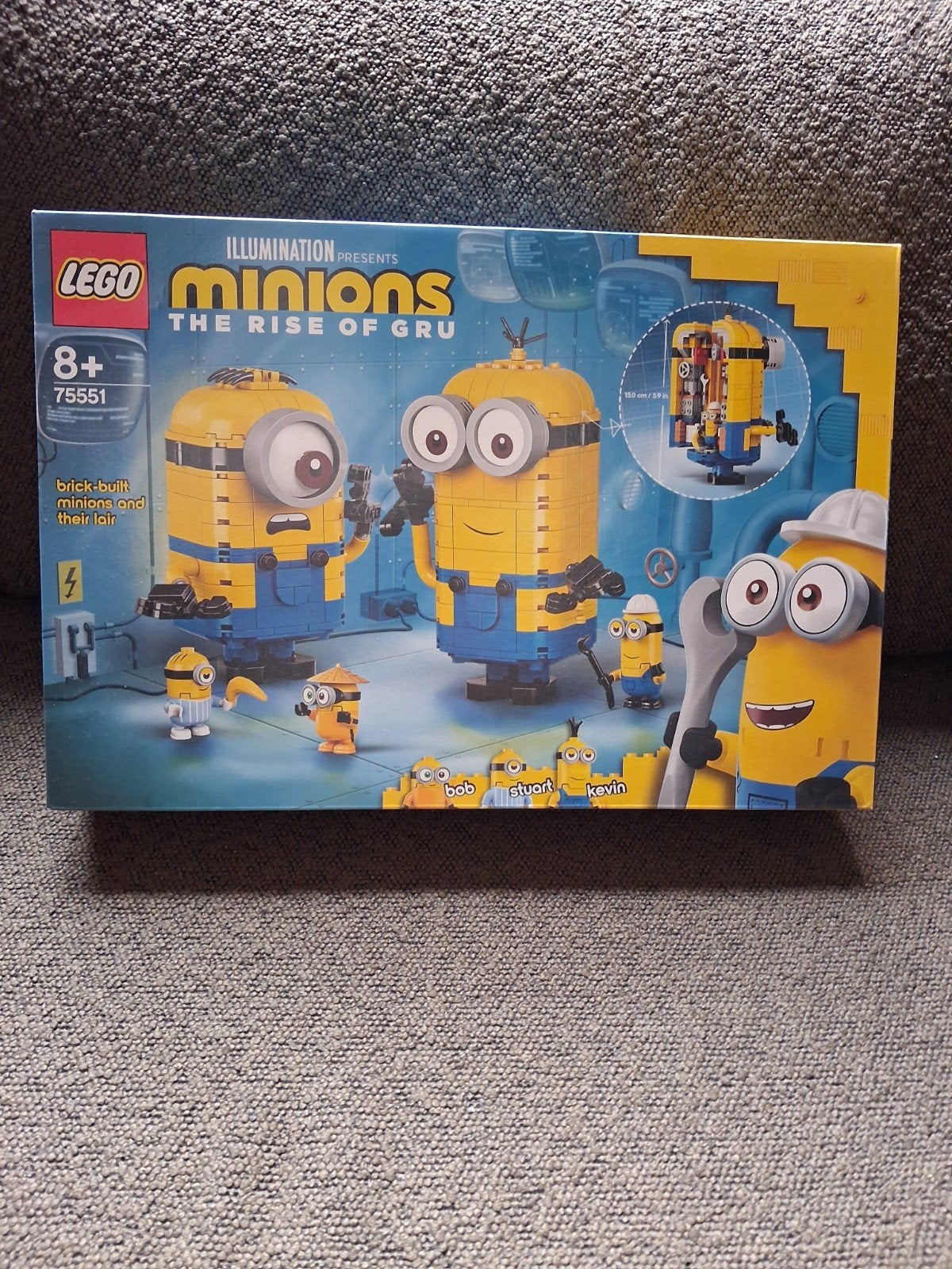 LEGO Minions 75551: Brick-Built Minions en hun Lair, Ophalen of Verzenden, Nieuw