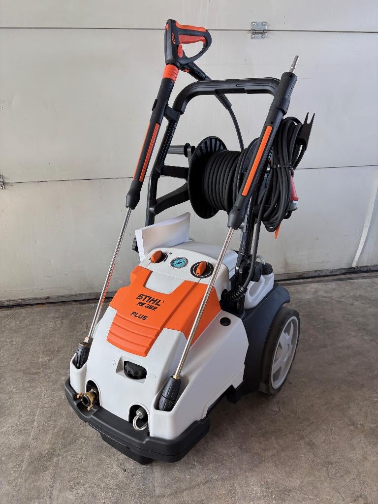 STIHL HOGEDRUKREINIGER RE 362 PLUS 180 BAR DEMO, Ophalen, Zo goed als nieuw, Elektrisch