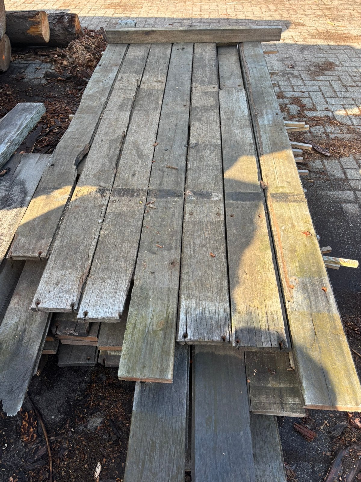Wagon  dek delen, Ophalen of Verzenden, Zo goed als nieuw, Rechthoekig, Hout