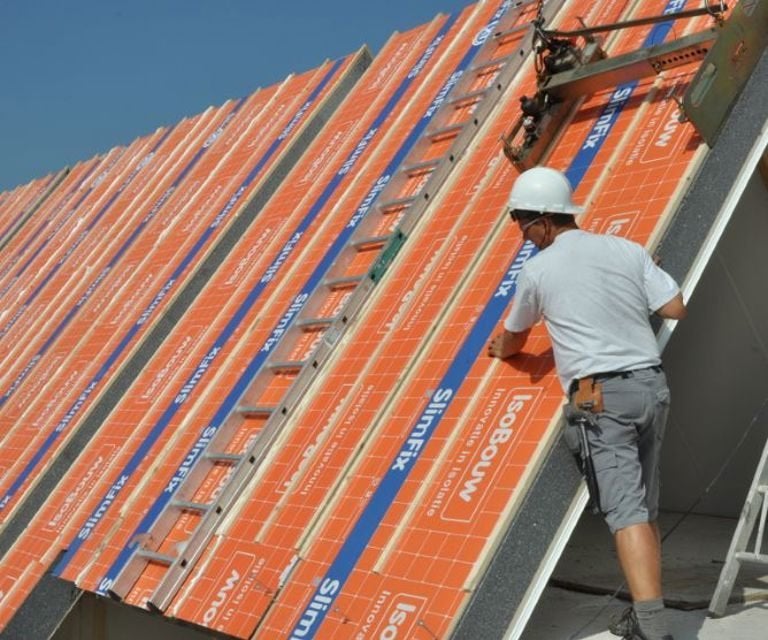 ISOBOUW Slimfix 135 MM, 12 cm of meer, Nieuw, 5 tot 10 m², Piepschuim (Tempex)