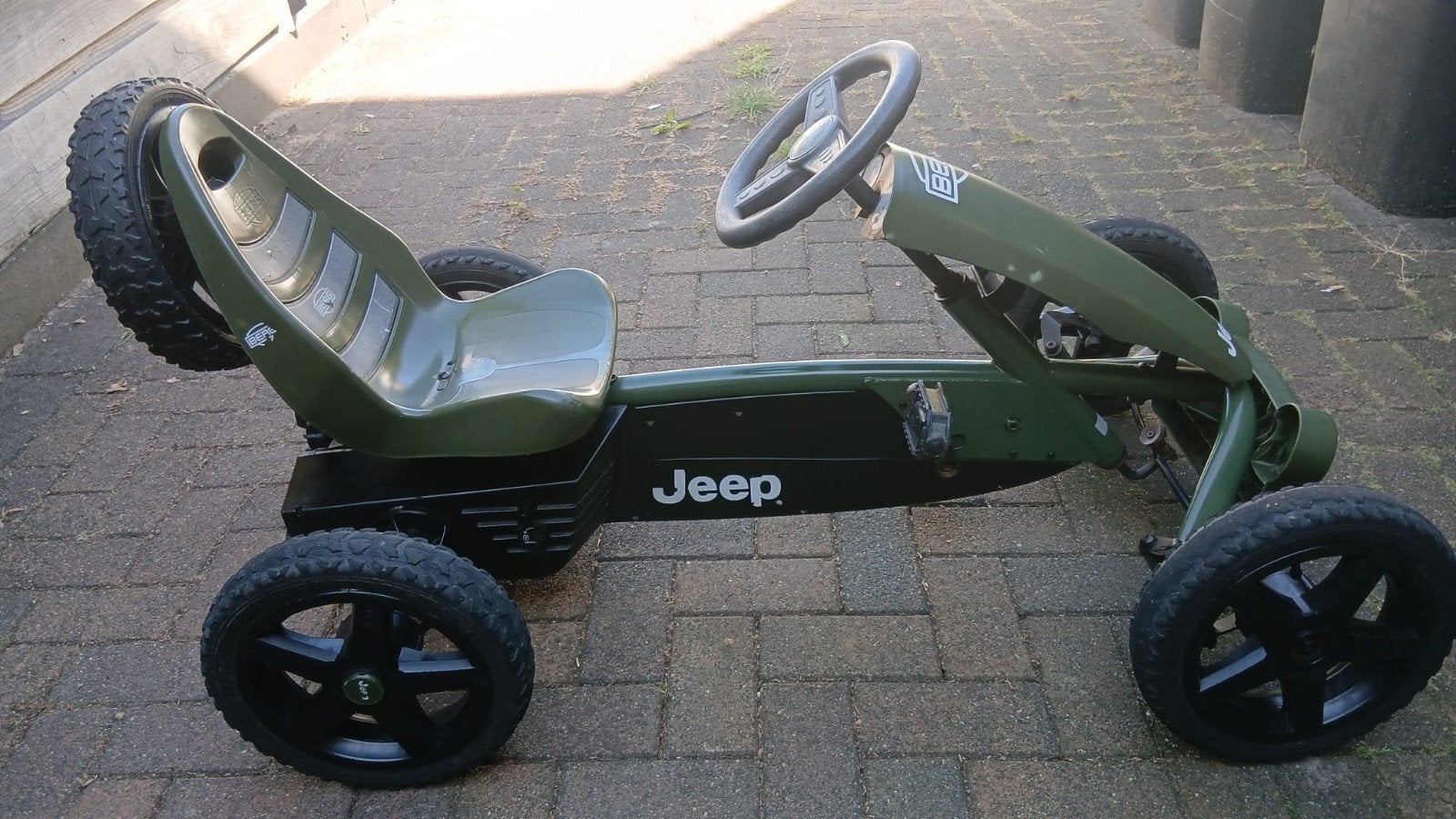 Berg rally jeep leeftijd 4 tm 12 jaar, Kinderen en Baby's, Speelgoed | Buiten | Skelters, Ophalen, Berg, Vrijloopautomaat