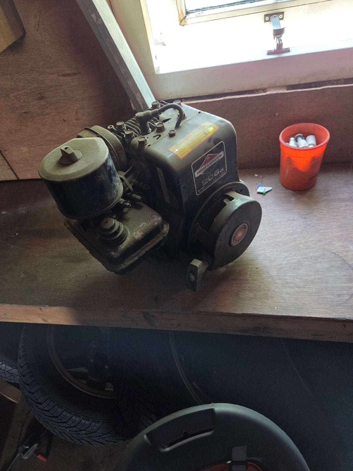 Oude Briggs & Stratton motor - opknapper, Ophalen of Verzenden