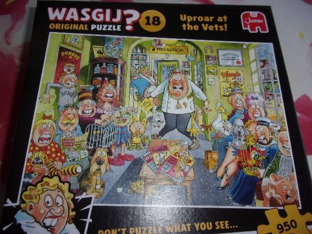 leg puzzel nr 107, Ophalen of Verzenden, 500 t/m 1500 stukjes, Zo goed als nieuw, Legpuzzel