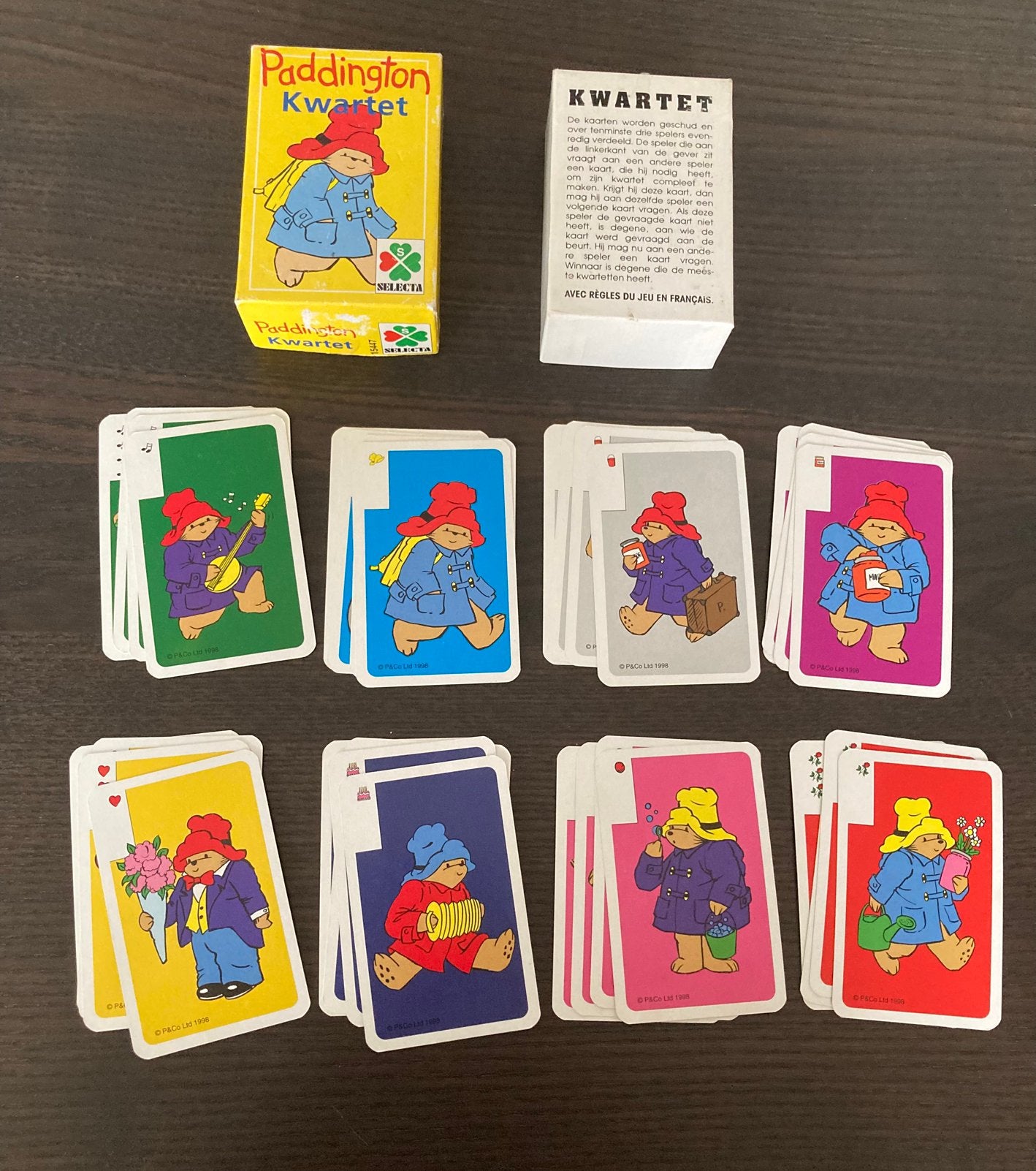 Vintage 1998 Paddington kwartet, Ophalen of Verzenden, Gebruikt, Kwartet(ten)