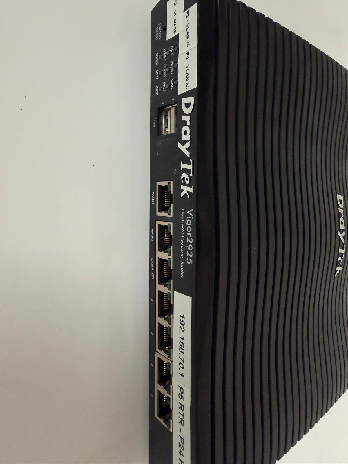 Draytek Vigor 2925 Dual-WAN Security Router - Gebruikt, Ophalen of Verzenden, Gebruikt, Router