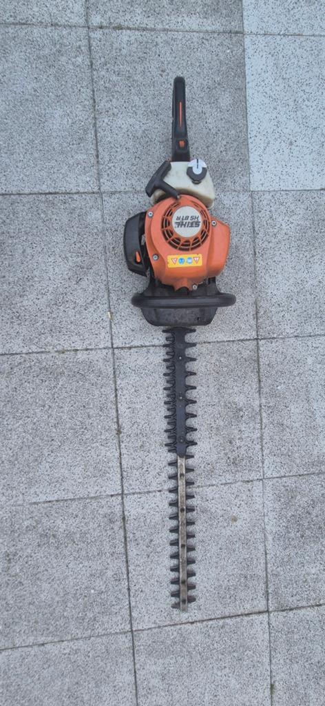 Stihl HS 81 R Heggenschaar - Krachtige Benzine Heggenschaar, Tuin en Terras, Heggenscharen, Ophalen of Verzenden, Zo goed als nieuw