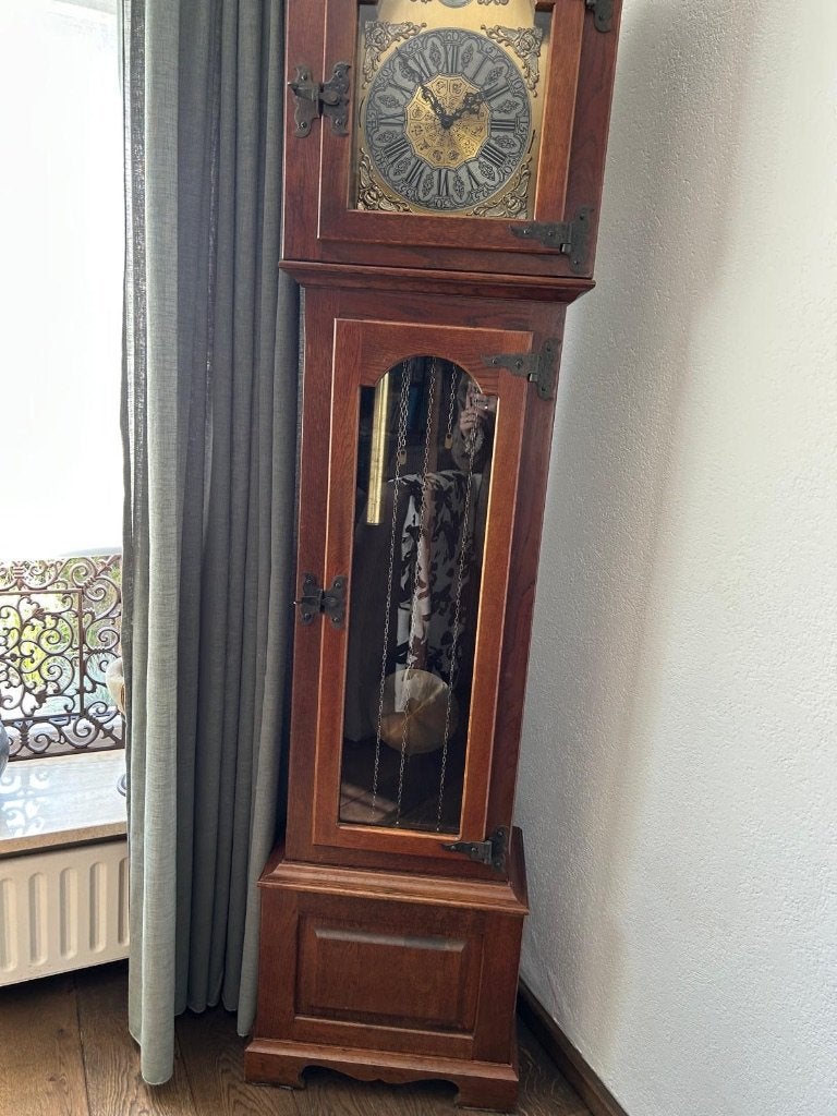 Antieke staande klok - Prachtig uurwerk, Ophalen