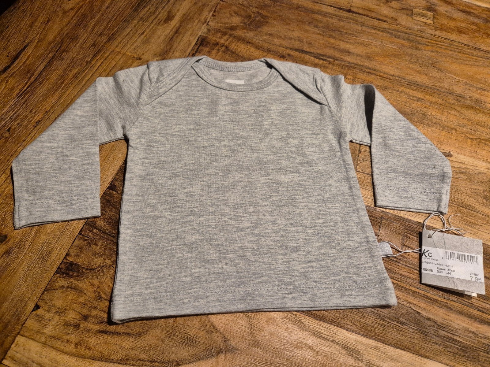BFC Basic Grijs Shirtje Maat 44 - Nieuw met kaartje, Kinderen en Baby's, Jongetje of Meisje, Nieuw, Ophalen of Verzenden, BFC Basic