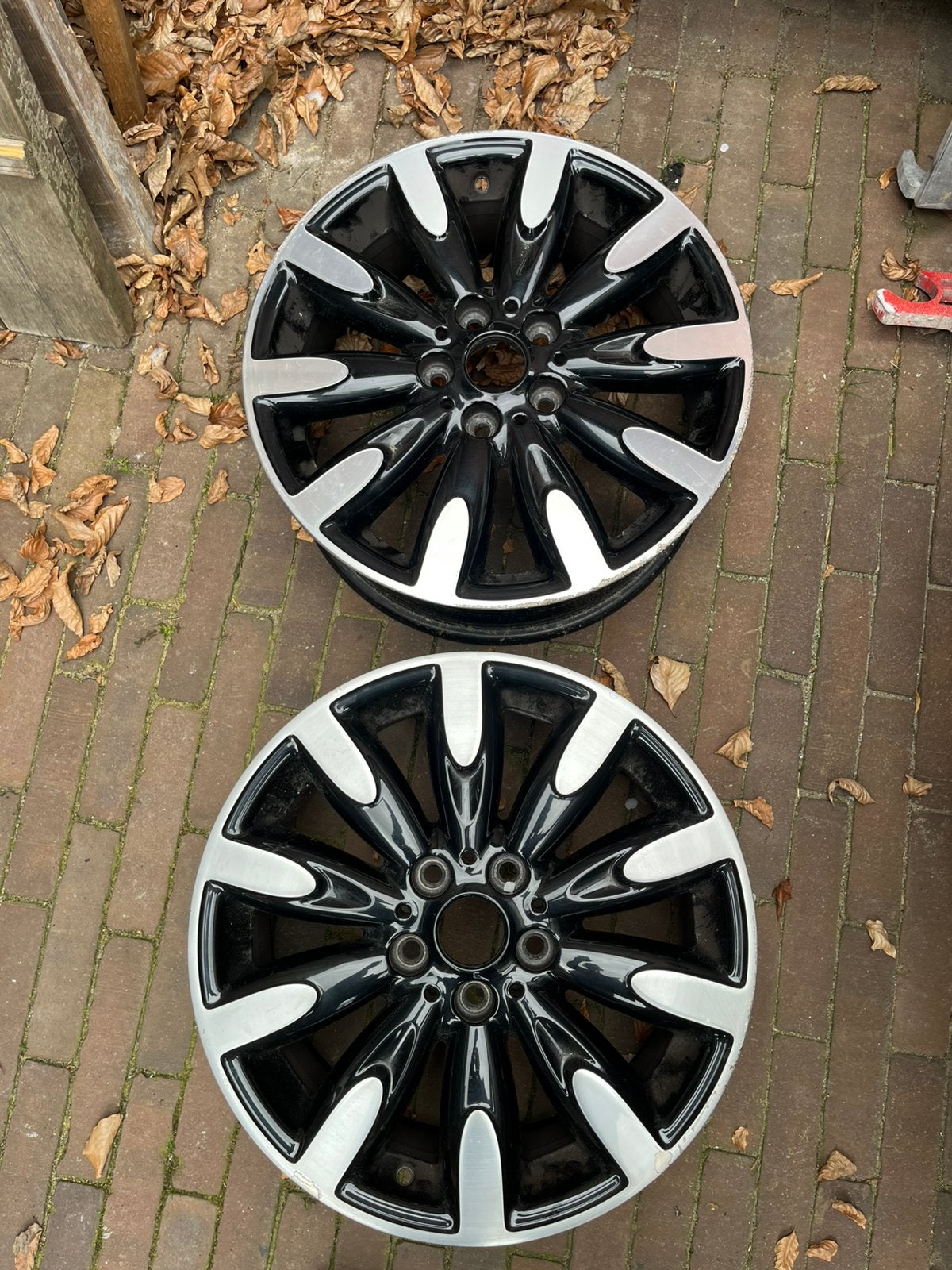 17 inch mini cooper S velgen, 2 stuks!, Ophalen