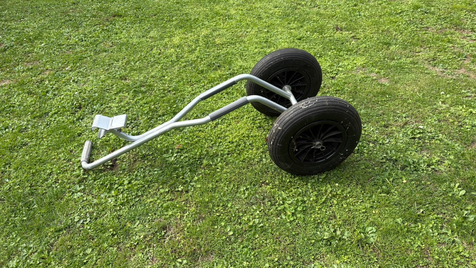 Boegtrolley voor rubberboot