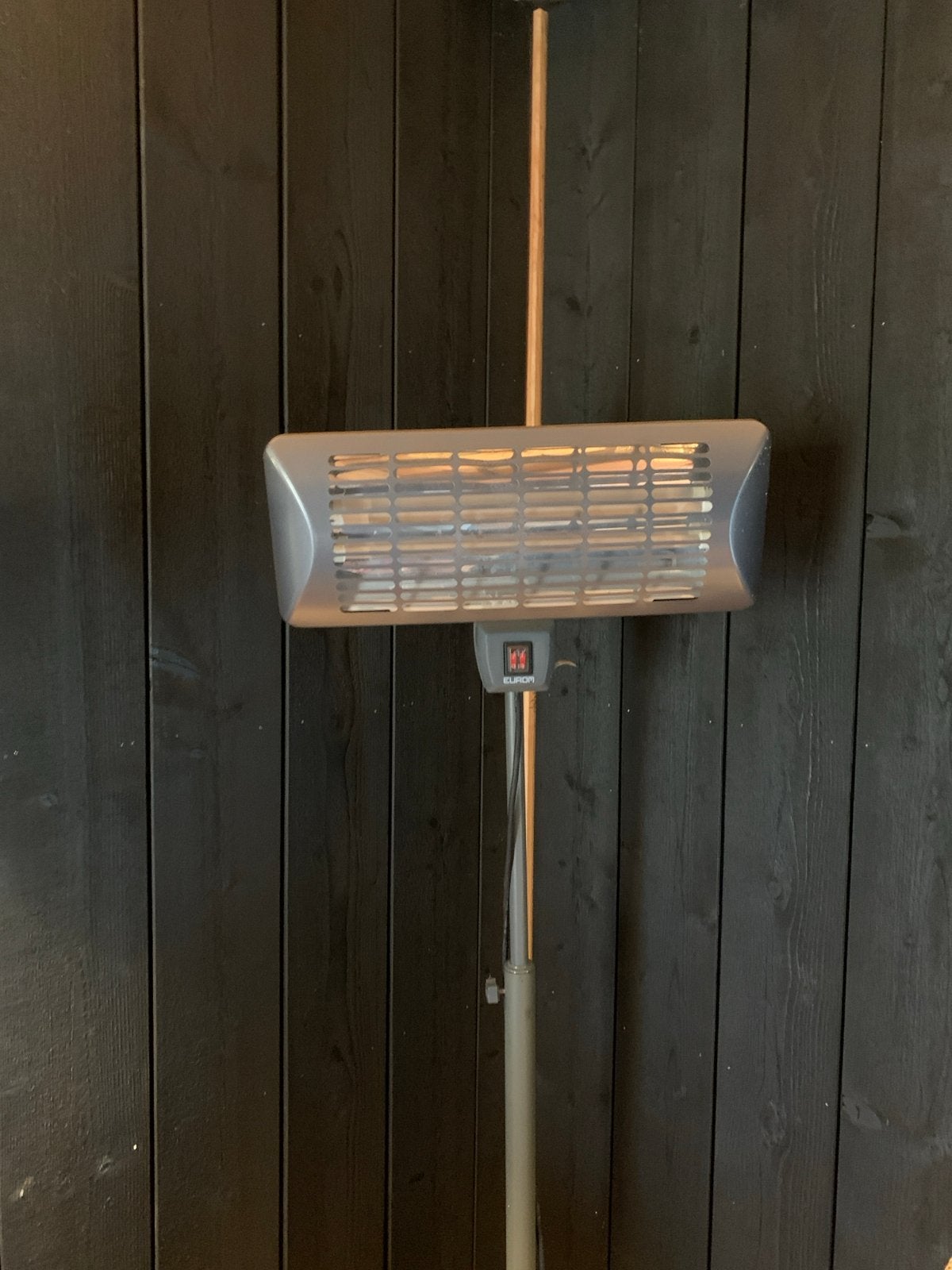 Eurom Terrasverwarmer op standaard, Ophalen, Gebruikt, Elektrisch, Vloer
