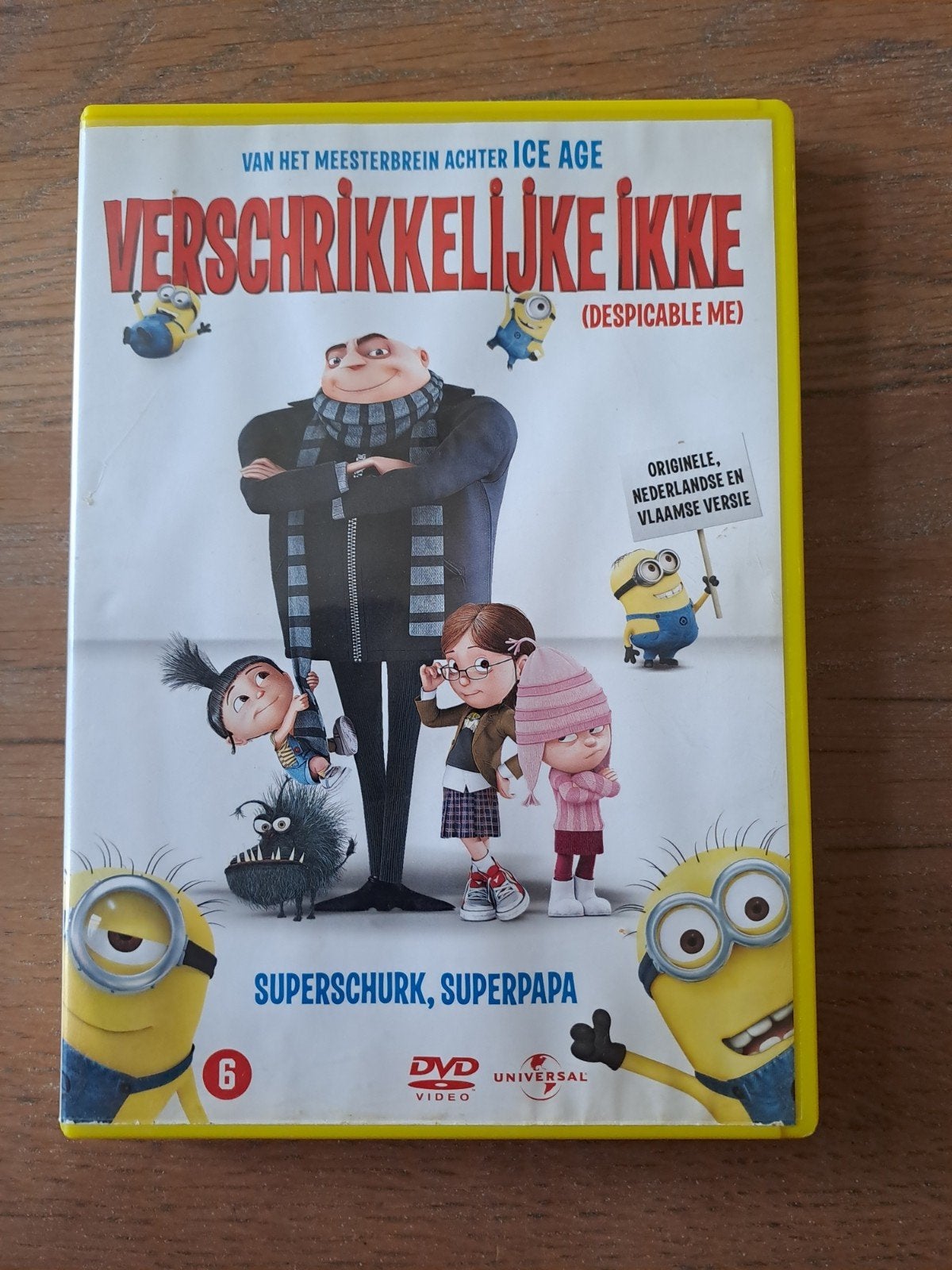 dvd, Verschrikkelijke Ikke (Despicable Me), Tekenfilm, Amerikaans, Ophalen of Verzenden, Zo goed als nieuw