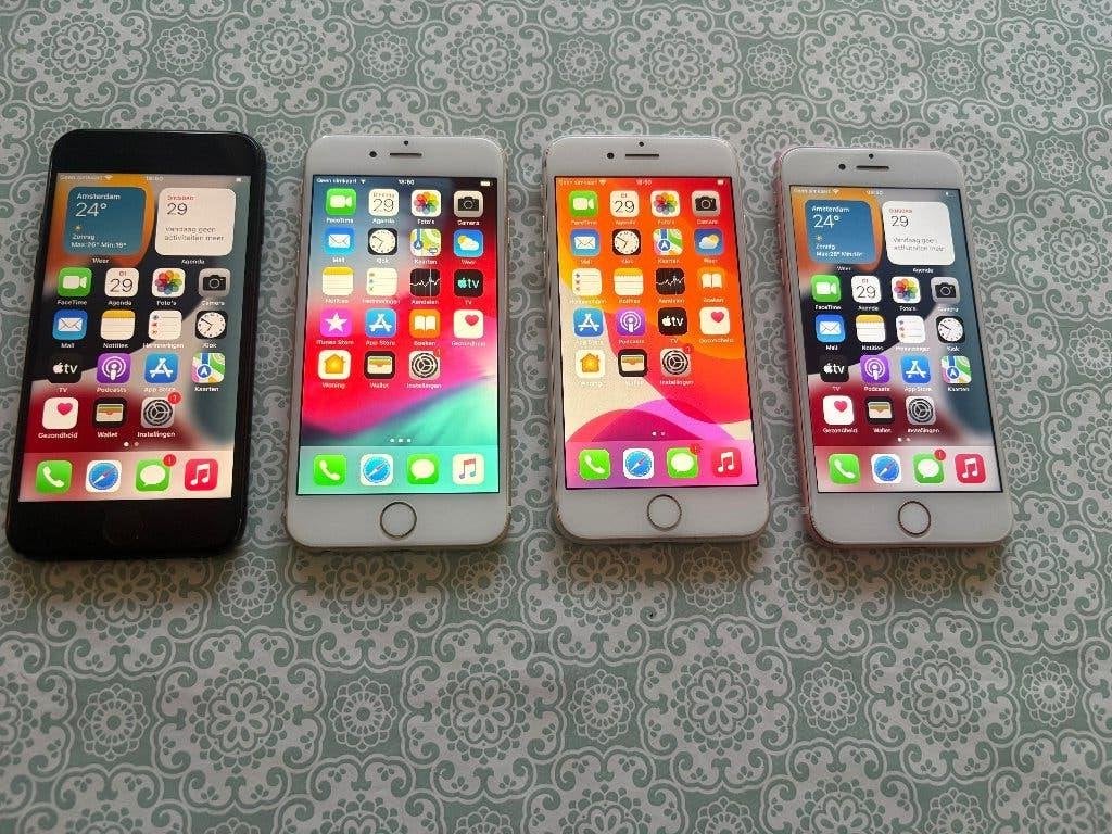 tk 4 iphones, Ophalen, Gebruikt, Zwart, 32 GB