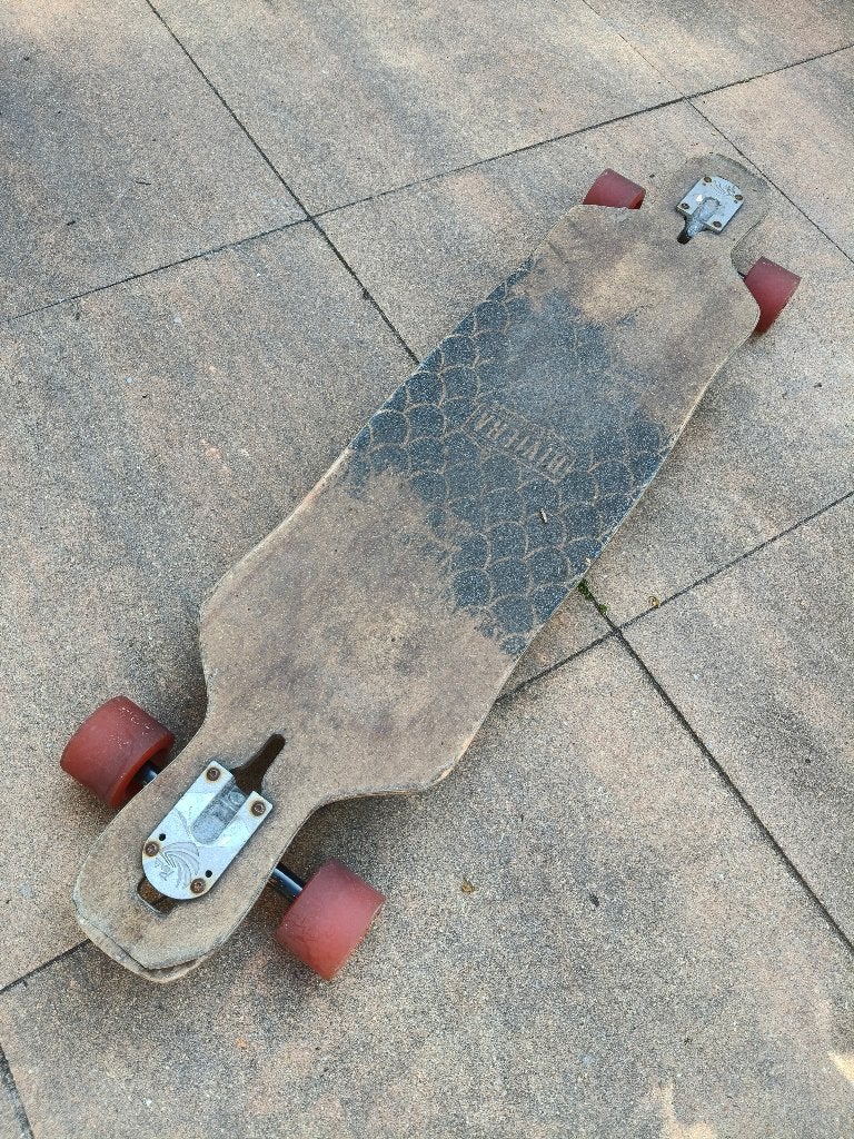 Riviera Skateboard Longboard - Gebruikt, Sport en Fitness, Skateboarden, Ophalen, Gebruikt, Skateboard, Longboard