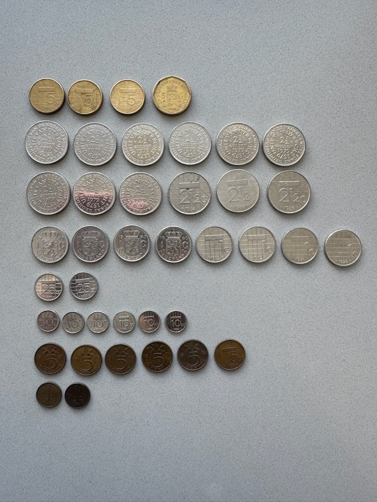 Guldens en centen, Ophalen of Verzenden, Koningin Beatrix, Overige waardes, Losse munt