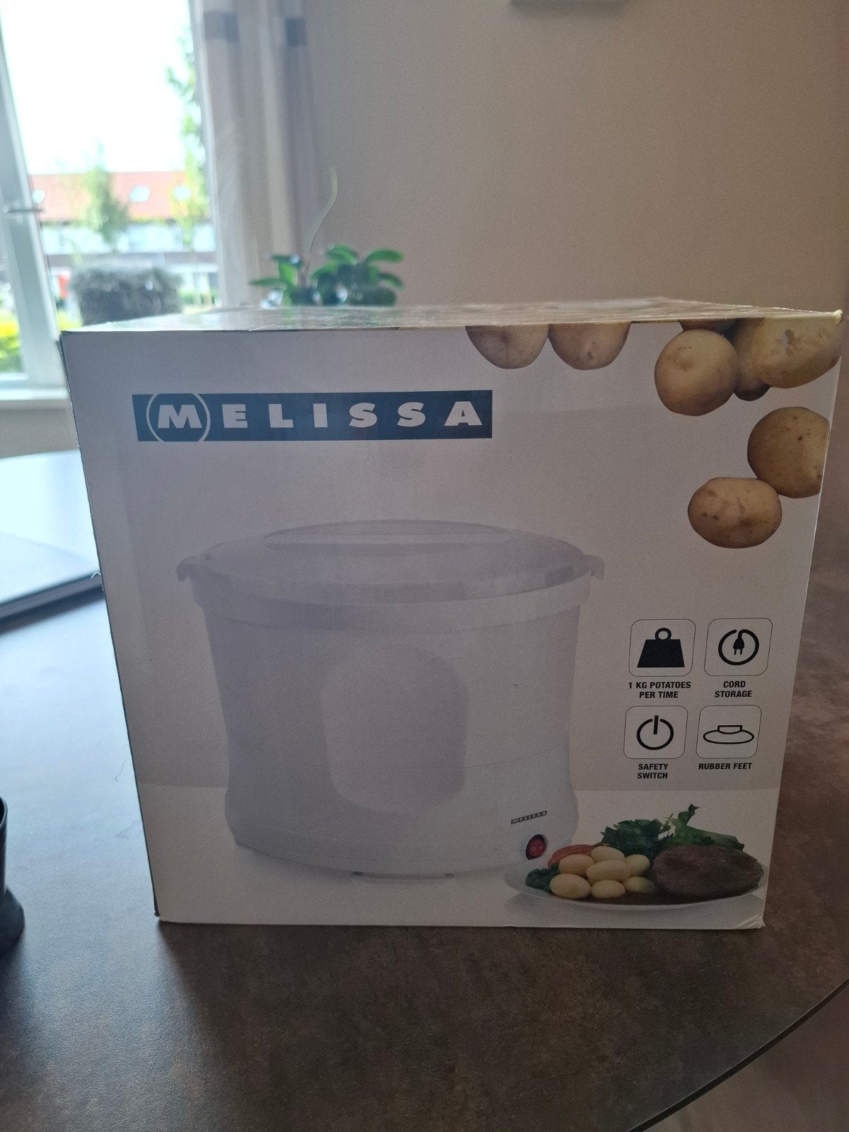 Melissa Aardappelschrapmachine - Nieuw in doos, Ophalen of Verzenden, Nieuw
