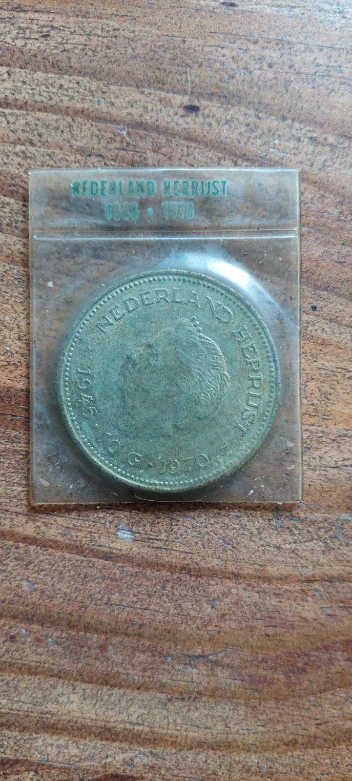 Nederland Herrijst 1945 . 1970
10 g, Ophalen, Zilver