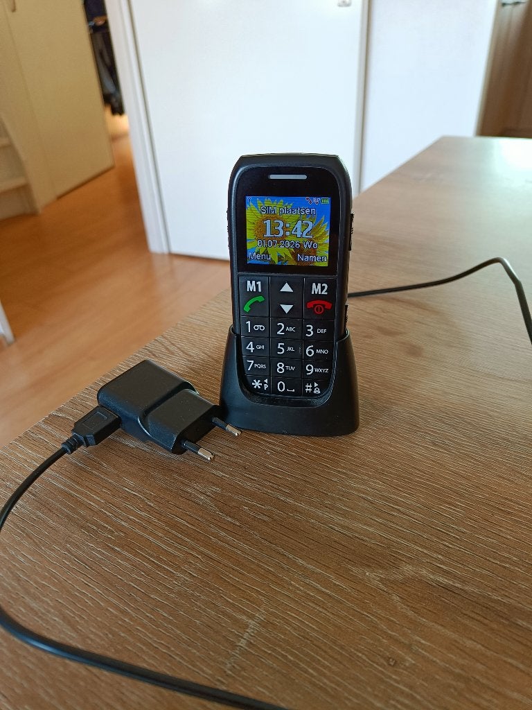 Fysic mobiele seniorentelefoon, Telecommunicatie, Mobiele telefoons | Overige merken, Geen camera, Ophalen of Verzenden, Zo goed als nieuw
