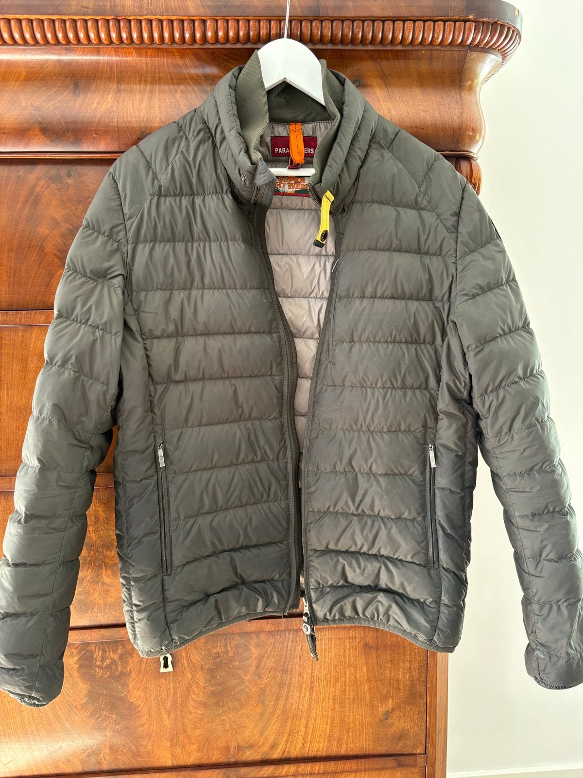 Parajumpers Super Lightweight donsjack - Maat L, Kleding | Heren, Ophalen of Verzenden, Gedragen, Maat 52/54 (L), Groen