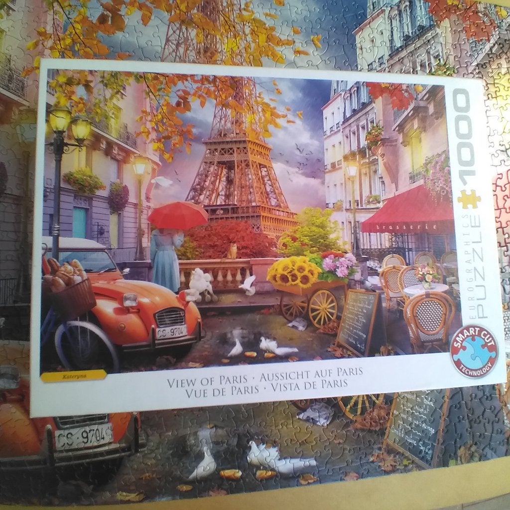 Eurographics puzzel, Hobby en Vrije tijd, Denksport en Puzzels, Ophalen of Verzenden, 500 t/m 1500 stukjes, Zo goed als nieuw