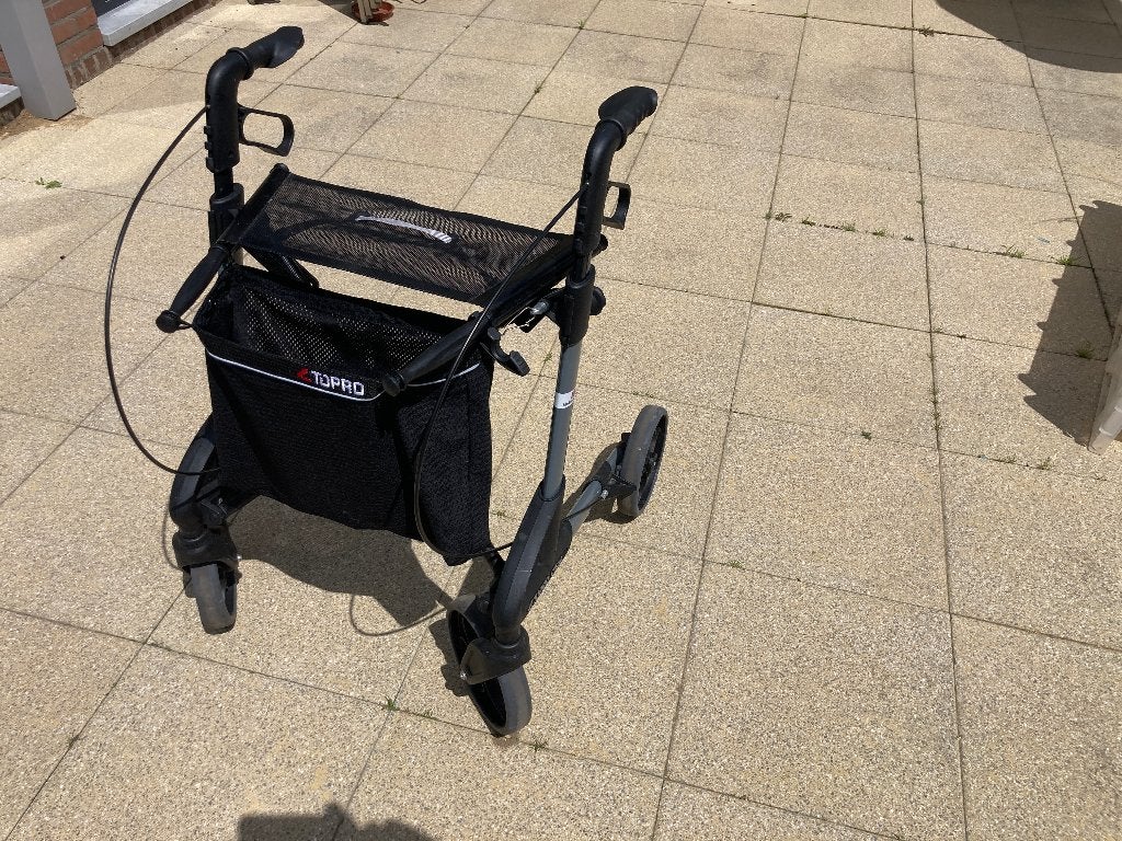Rollator Topro Troja, Ophalen, Opvouwbaar, Zo goed als nieuw