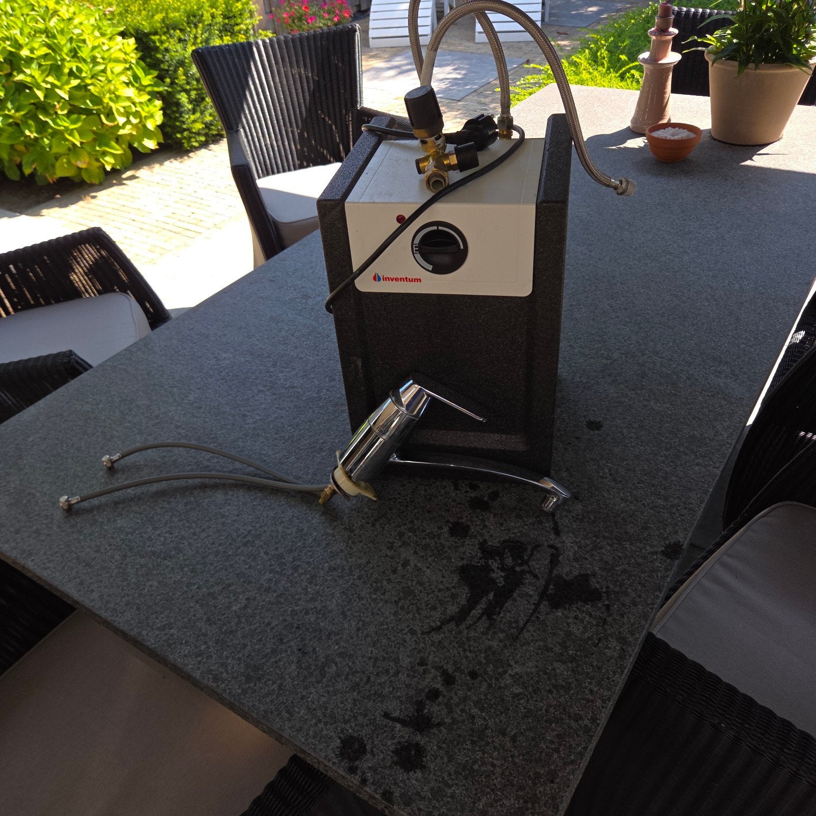 Inventum close-in boiler met kraan, Ophalen, Gebruikt