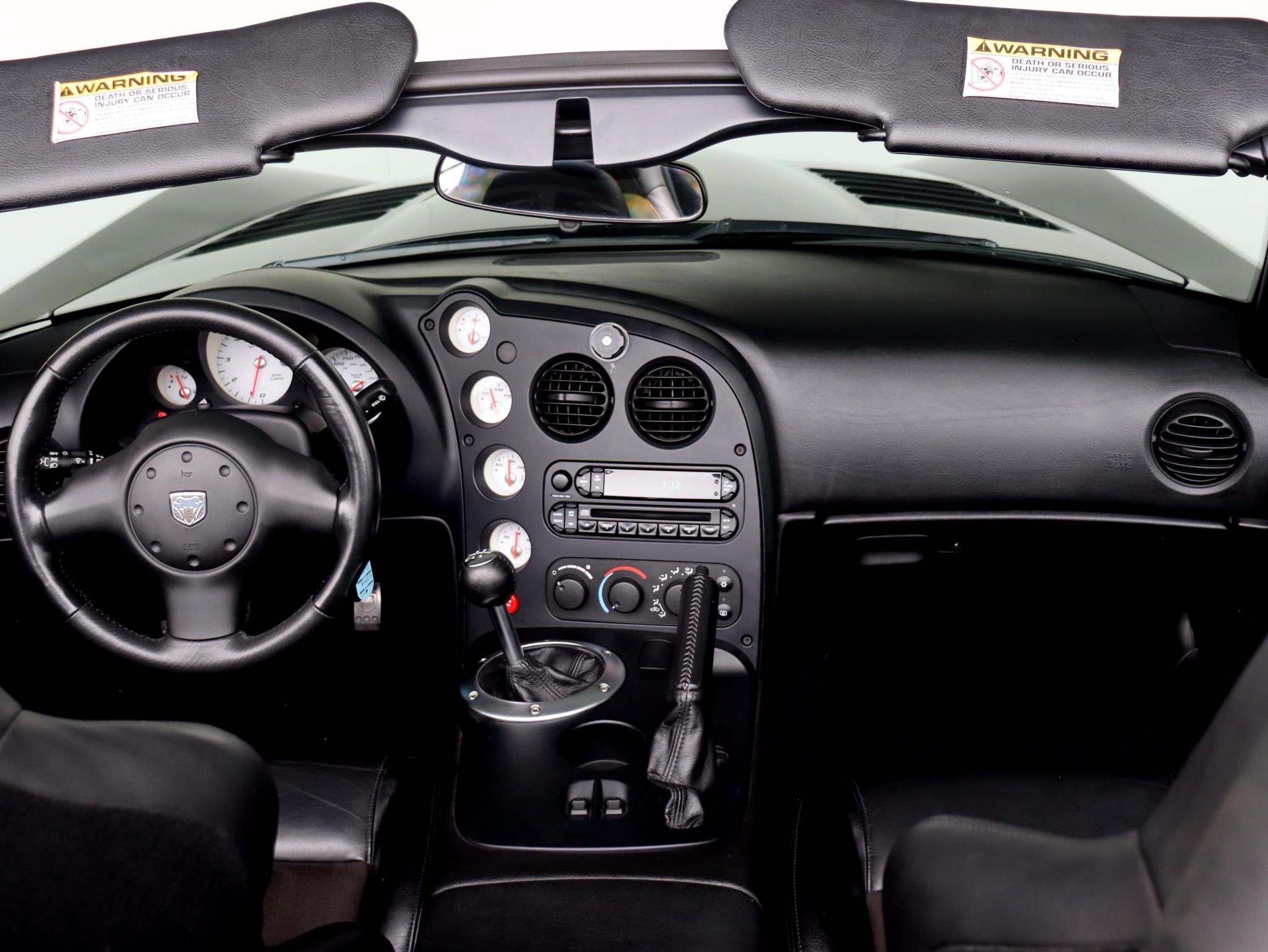 Dodge Viper srt-10 | Unieke auto | Airco | V10, Auto's, Zwart, Cabriolet, Zwart, Bedrijf