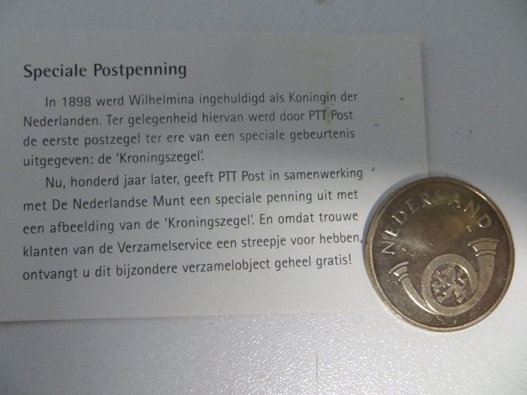 Munt Kon.Huis, Ophalen of Verzenden, Zo goed als nieuw, Nederland, Postzegel(s) of Munt(en)