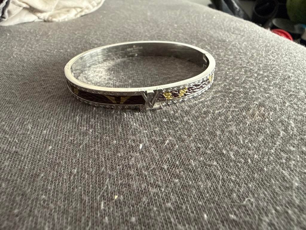 Louis Vuitton Armband, Sieraden, Tassen en Uiterlijk, Armbanden, Overige materialen, Ophalen of Verzenden, Zo goed als nieuw, Zilver