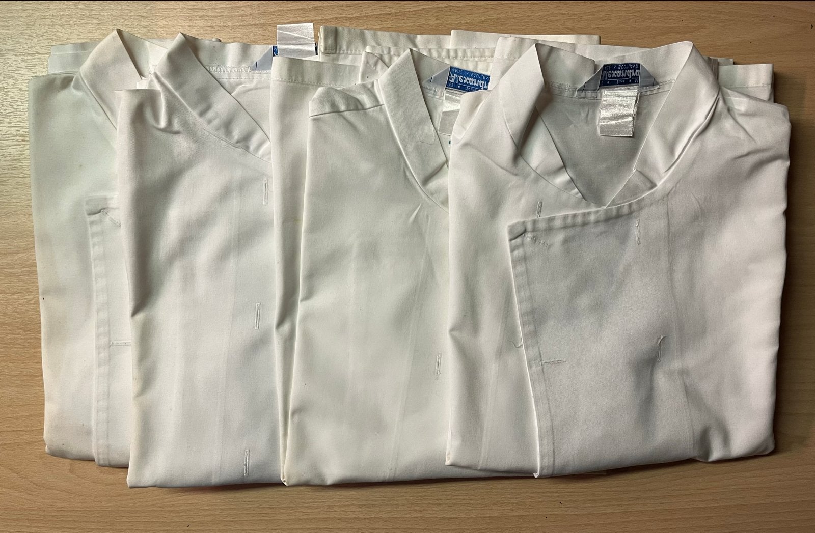 4 Witte Koksbuizen - Oud Model Alexandra Made in Scotland, Ophalen of Verzenden, Gedragen