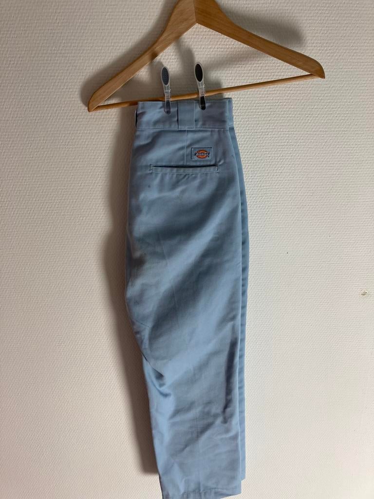 Dickies broek blauw W28, Ophalen of Verzenden, Zo goed als nieuw, Blauw, W28 - W29 (confectie 36)