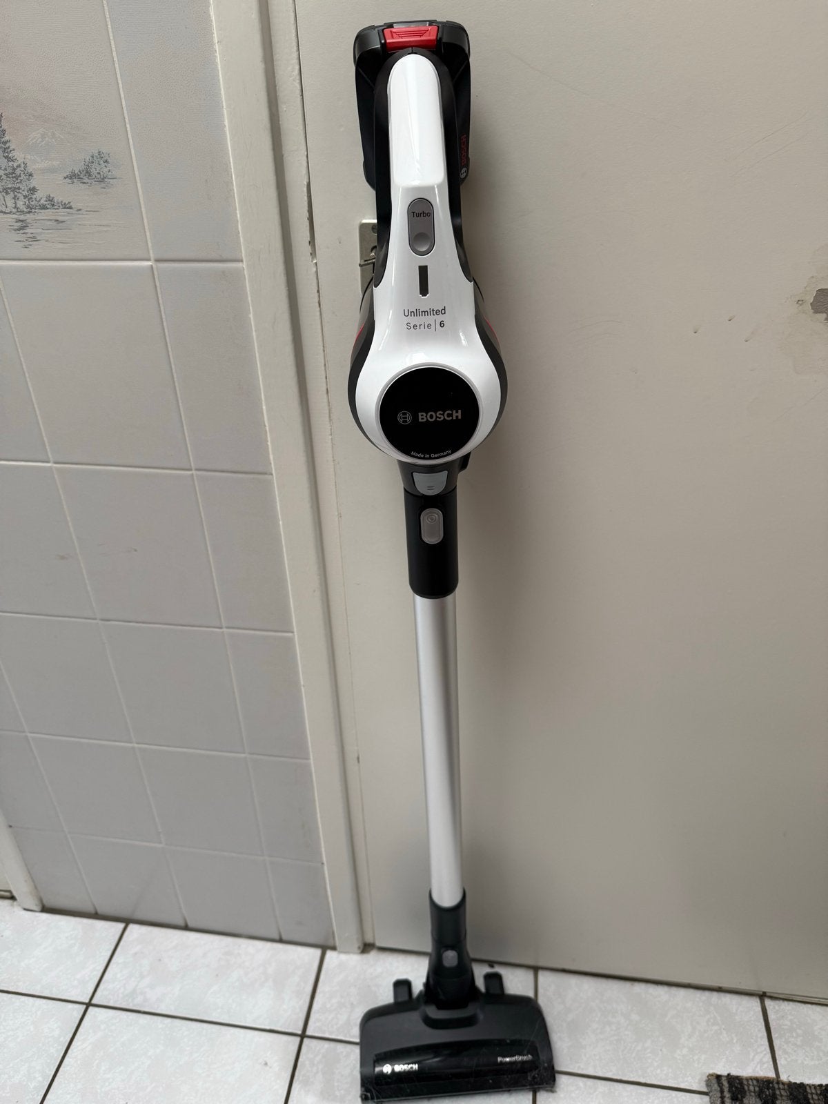 Bosch Unlimited Serie 6 steelstofzuiger - Z.G.A.N., Ophalen, Bosch, Draadloos, Zo goed als nieuw