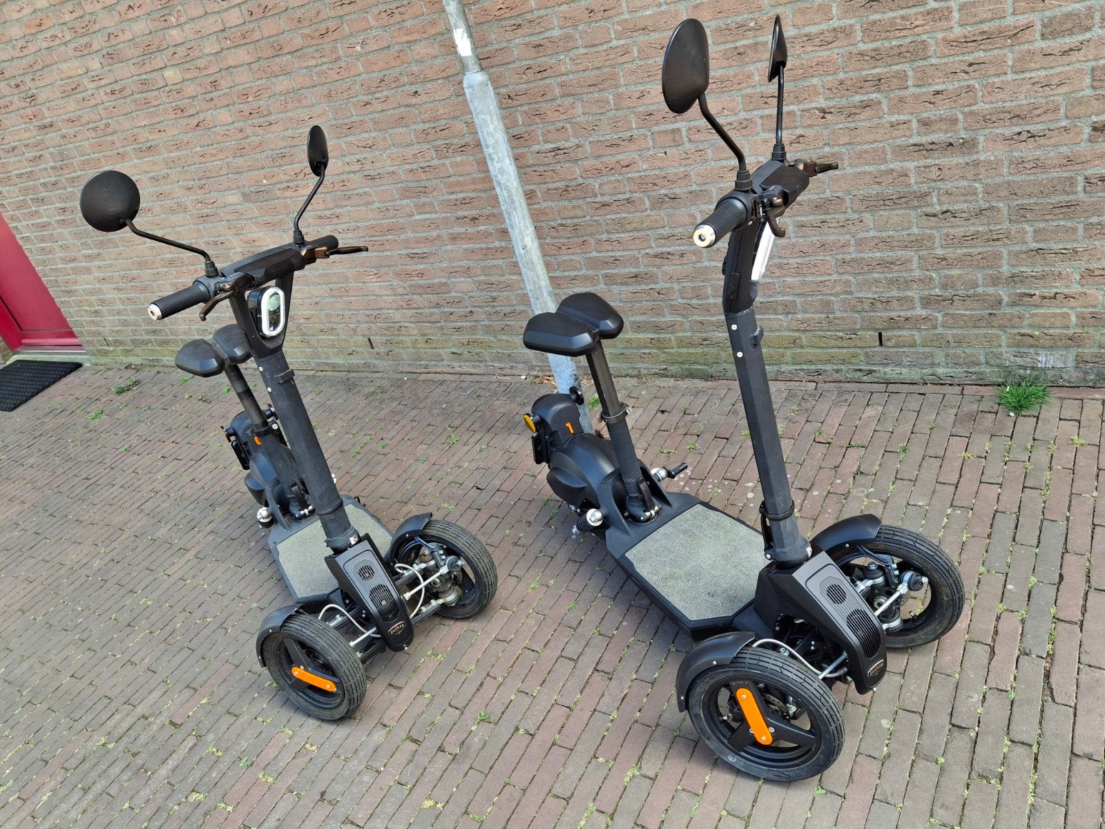 Scooter Doohan I-Lark Elektrische Step Driewieler, Fietsen en Brommers, Ophalen, Zo goed als nieuw, Elektrische step (E-scooter)