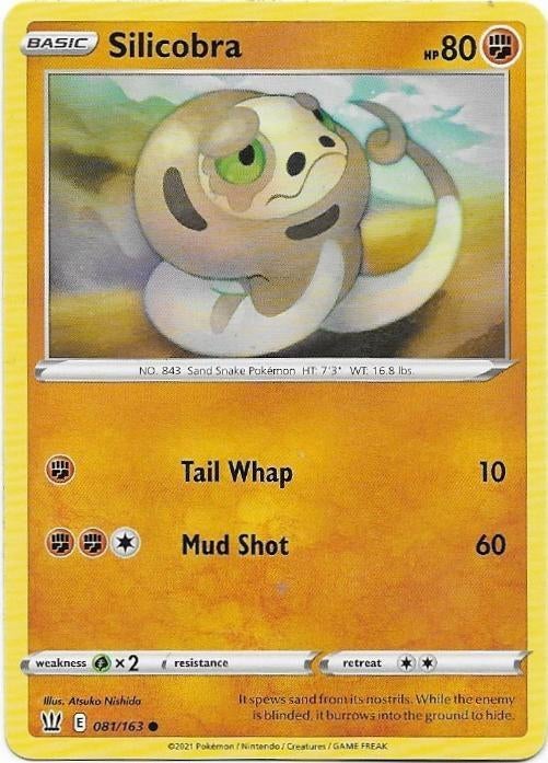 Battle Styles,  Silicobra [common] 81/163, Verzenden, Nieuw, Losse kaart