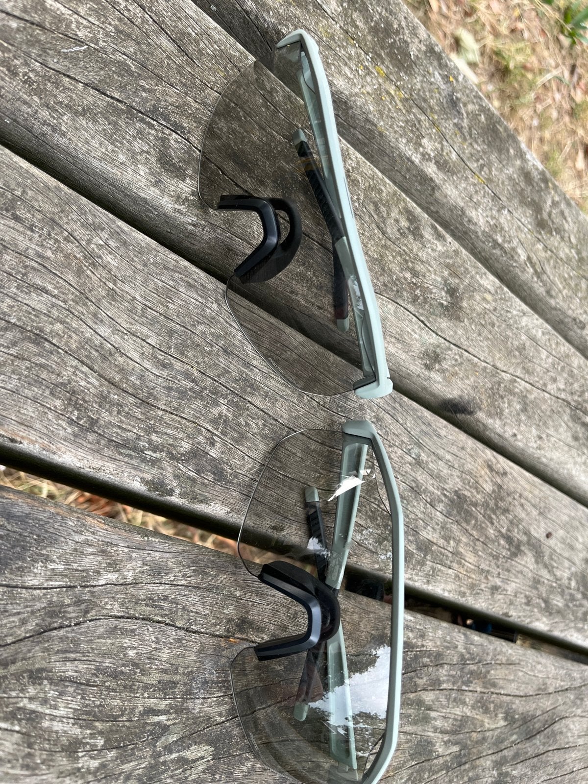 Fietsbril- Lichtgroen, Overige merken, Gebruikt, Ophalen of Verzenden, Groen