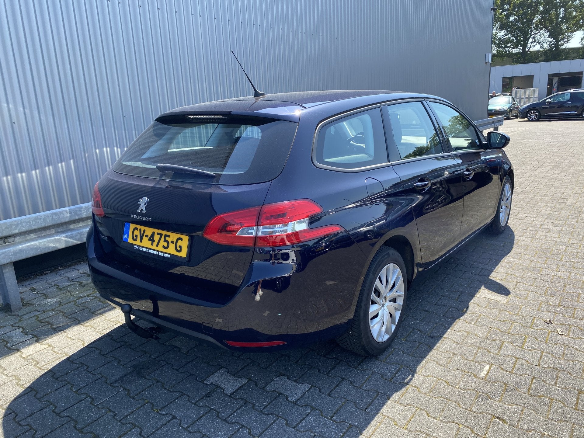 Peugeot 308 SW 1.2 PureTech Blue Lease A/C, Navi, CC, Trekh,, Voorwielaandrijving, Stof, Gebruikt, Euro 6