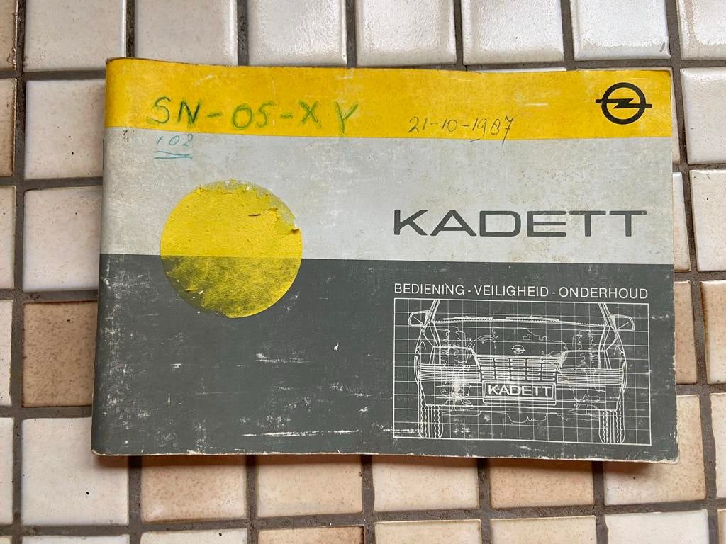 Philips autoradio, Clarion speakers & Opel Kadett boekje, Auto diversen, Ophalen of Verzenden, Gebruikt