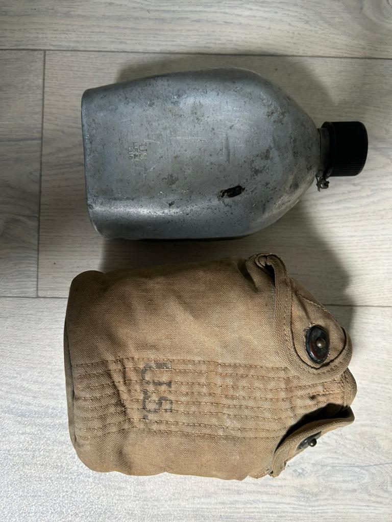 US WW2 canteen+cover, Verzamelen, Militaria | Algemeen, Ophalen of Verzenden, Landmacht, Amerika, Overige typen
