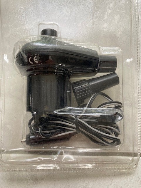 Volumepomp pomp 12 volt adaptor auto luchtbed kamperen lucht, Ophalen of Verzenden, Nieuw