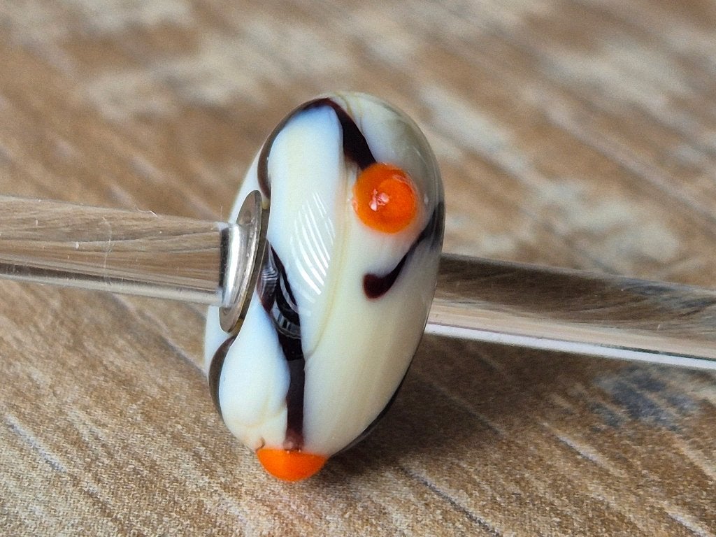 Trollbeads Uniek Armadillo CC * losse kern*, Glas of Kristal, Nieuw, Ophalen of Verzenden, Trollbeads