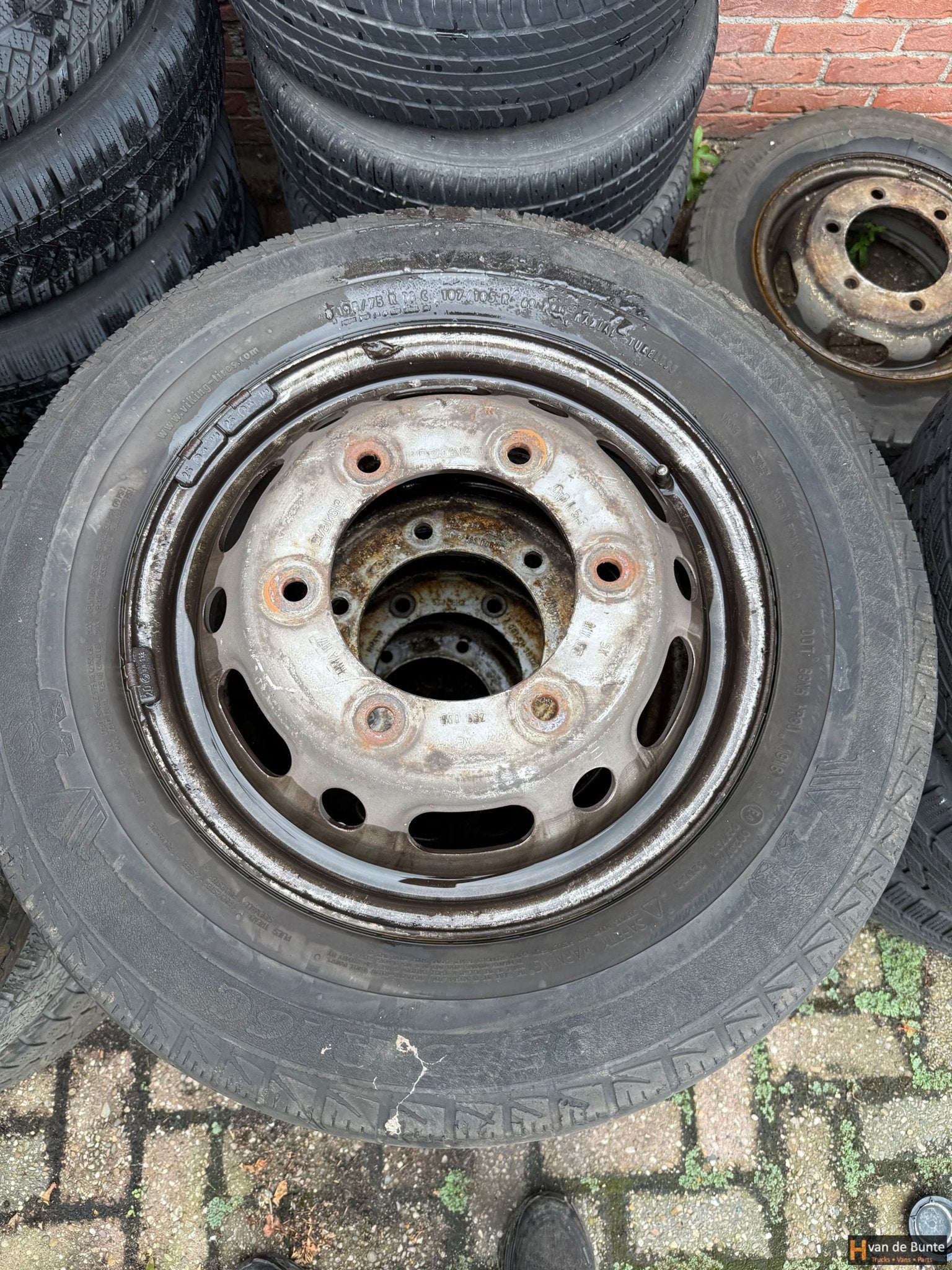 Dubbellucht Wielen Mercedes Sprinter 906, Gebruikt, -, -, Banden en Velgen