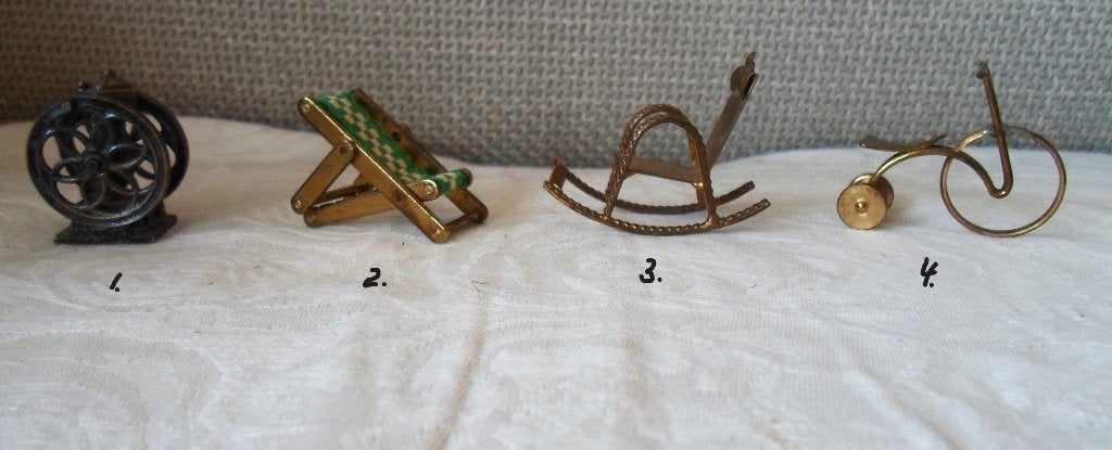 Ouderwetse koffiemolen/ligstoel 2x/schommelstoel/driewieler, Ophalen of Verzenden, Gebruiksvoorwerp