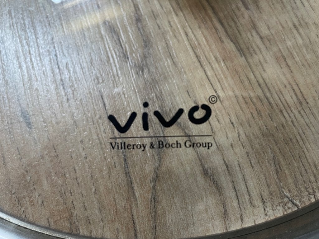 Vivo Villeroy & Boch glazen deksel Ø 30cm, Ophalen, Glas of Glazen, Gebruikt, Villeroy & Boch