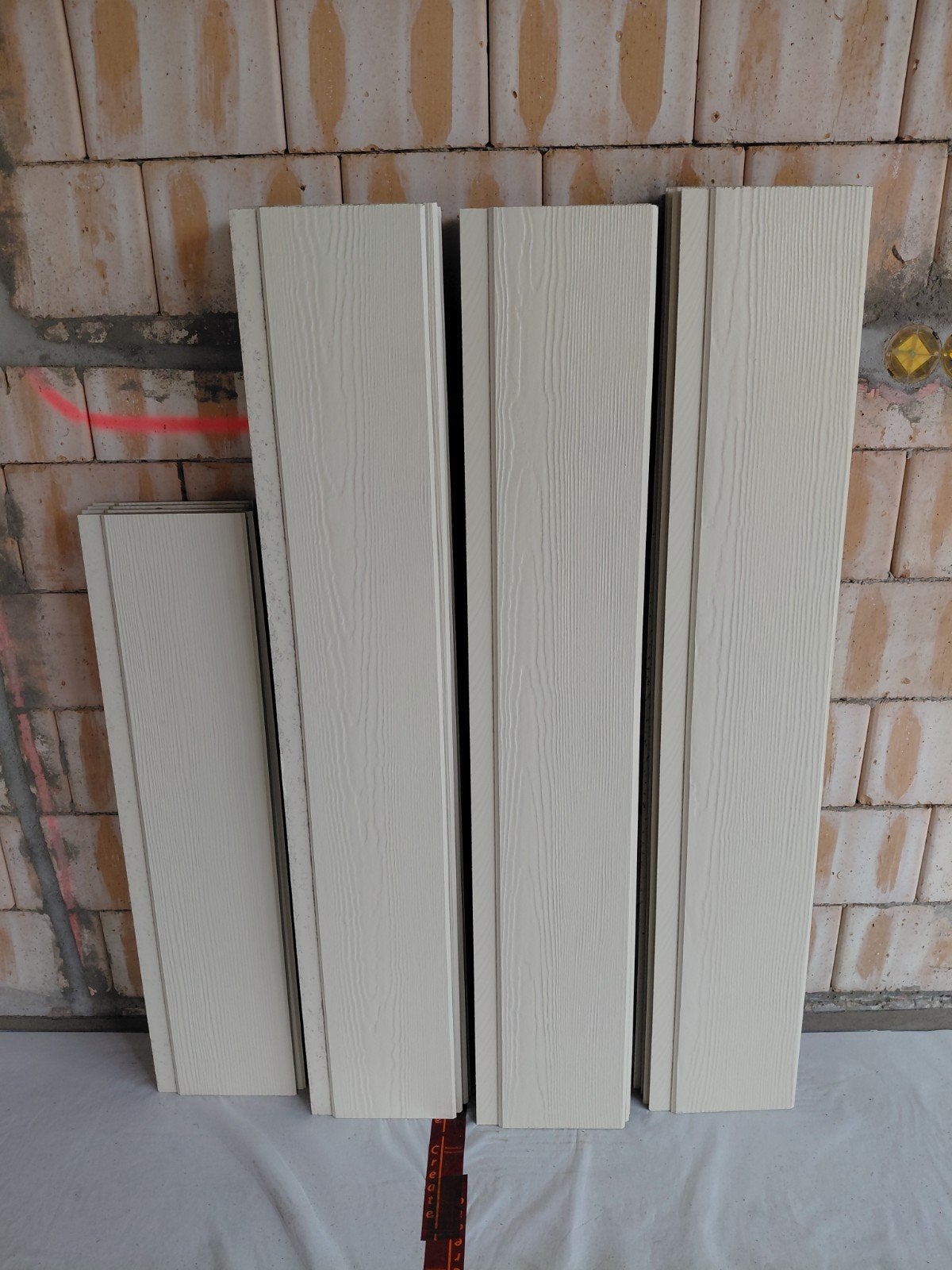 Restpartij James Hardie VL plank kleur Sail Cloth, Doe-het-zelf en Verbouw, Ophalen, Minder dan 25 mm, Nieuw, Plank
