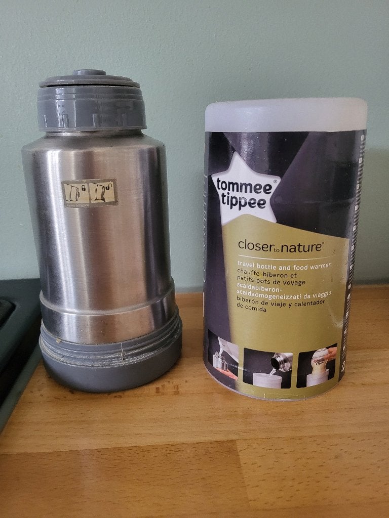 Tommee tippie thermosfles, Ophalen of Verzenden, Gebruikt, Flessen- of potjesverwarmer, Overige merken