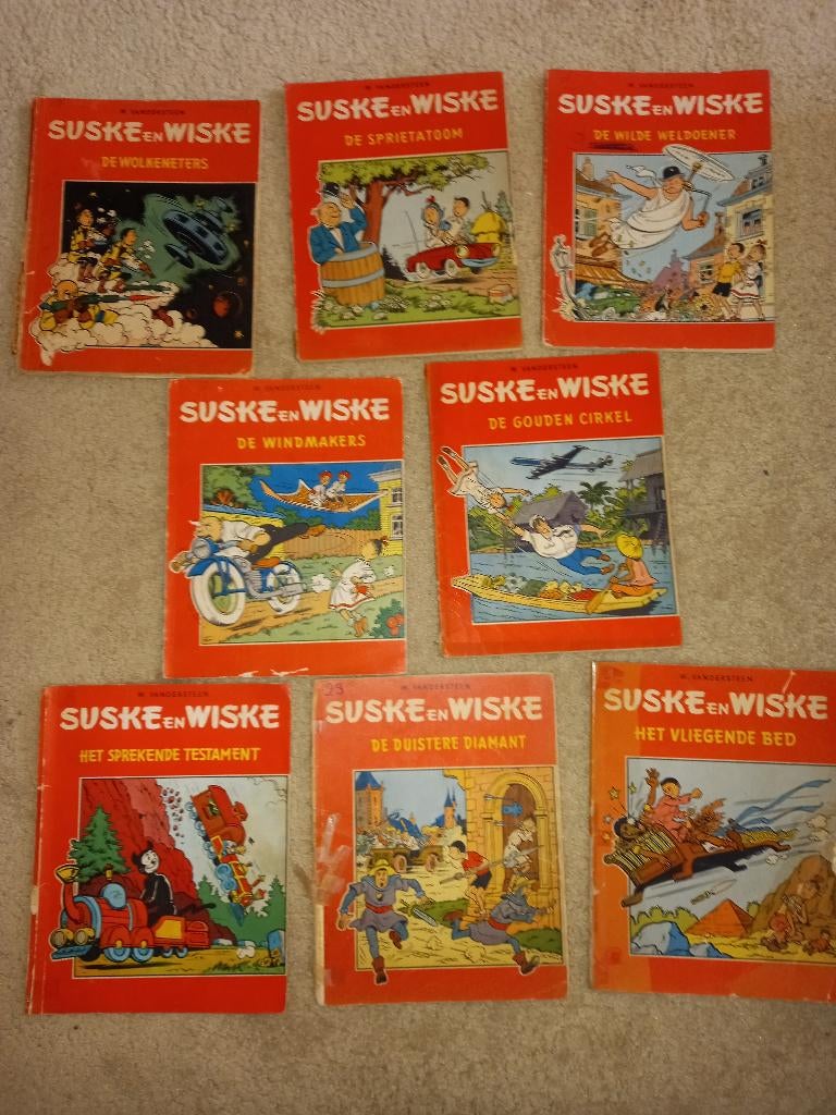 Suske en Wiske TH Twee kleuren Hollands 2, Boeken, Stripboeken, Gelezen, Willy Vandersteen, Ophalen of Verzenden, Meerdere stripboeken