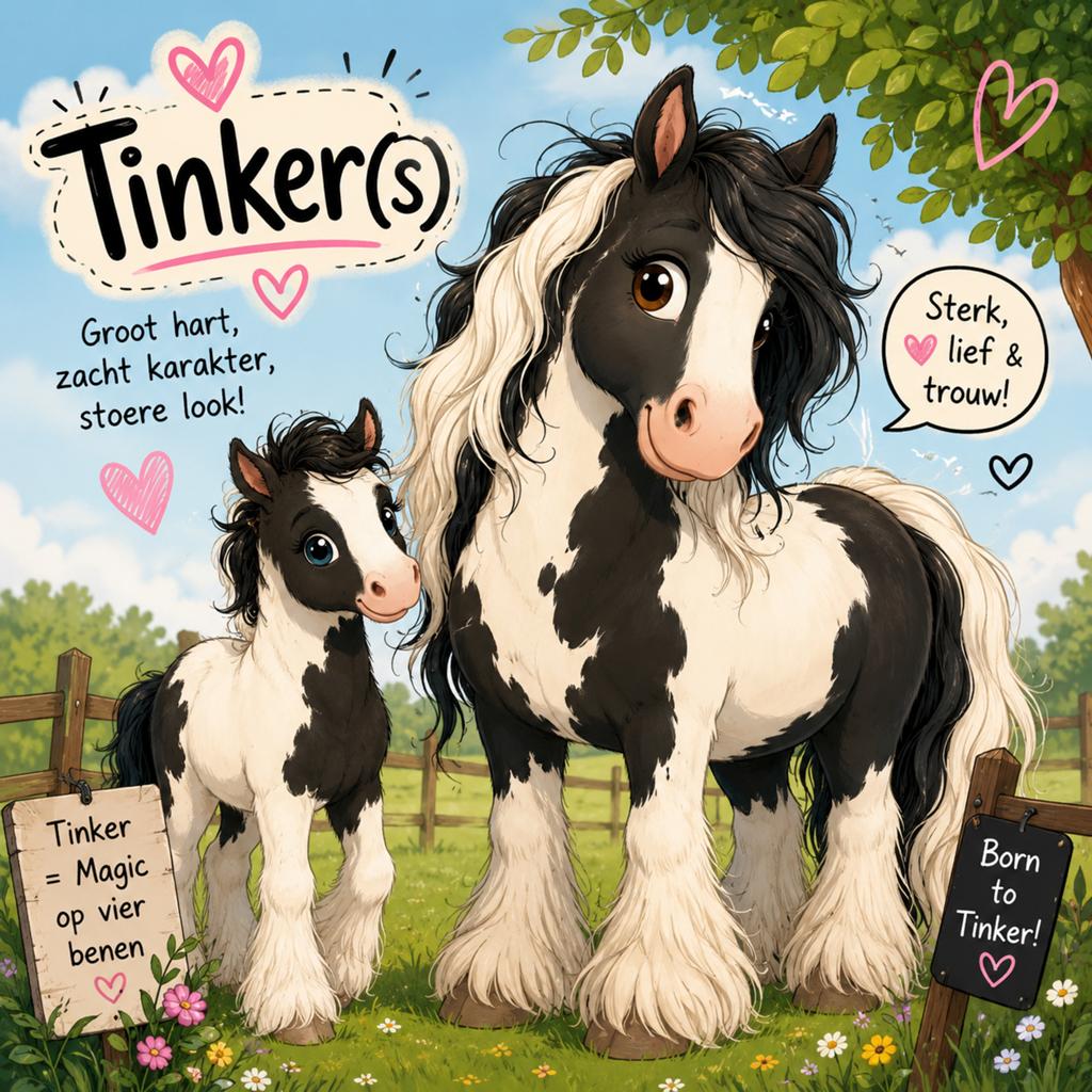 ️GEZOCHT️- Hartenpaardje - Tinker, Dieren en Toebehoren, Ophalen