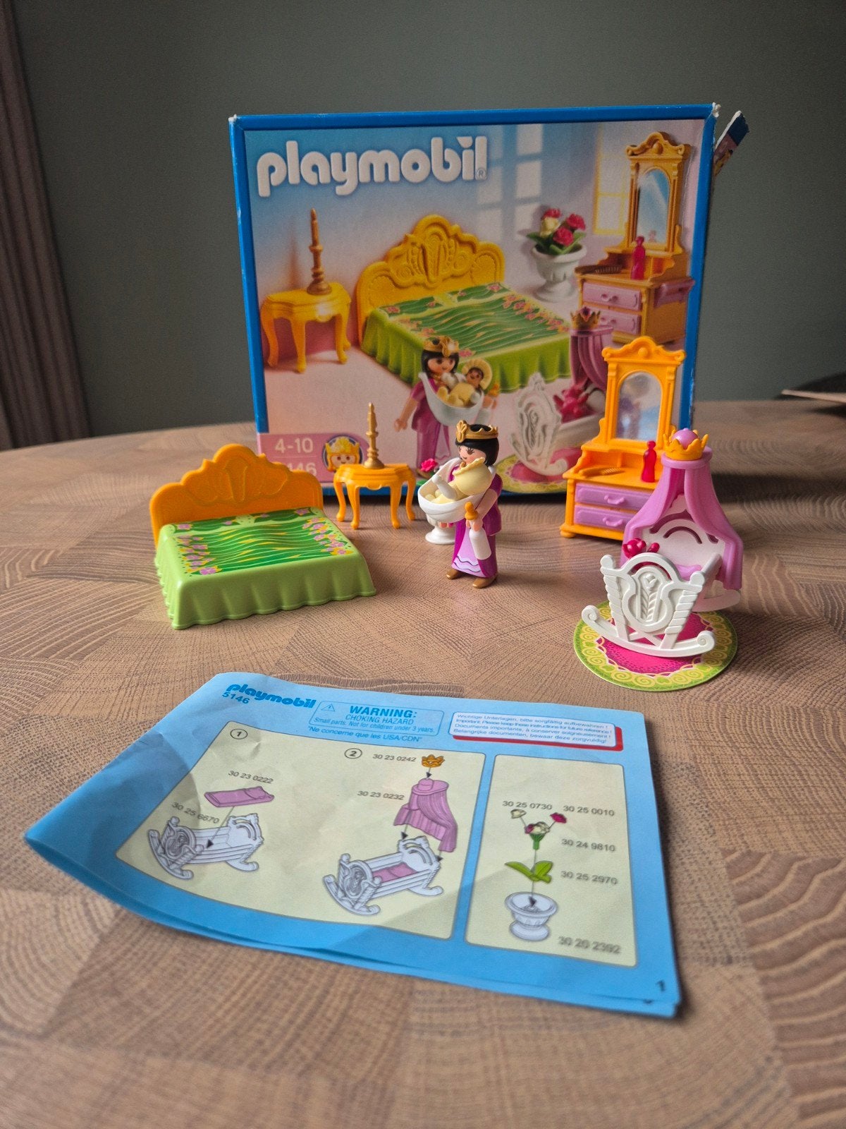 Playmobil prinsessen slaapkamer 5146, Complete set, Overige typen, Ophalen of Verzenden, Zo goed als nieuw